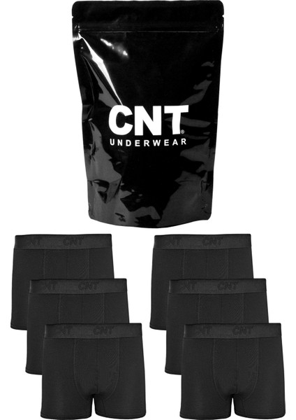 Erkek Boxer Likralı 6'lı Premium Paket