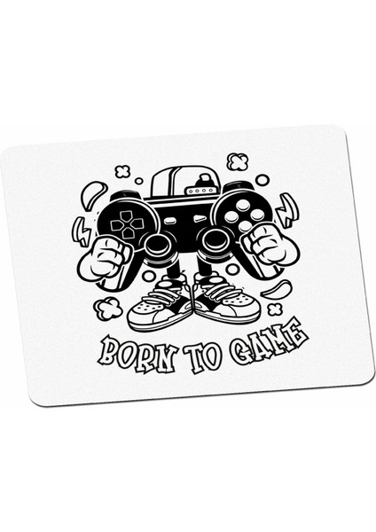 Born To Game Mouse Pad