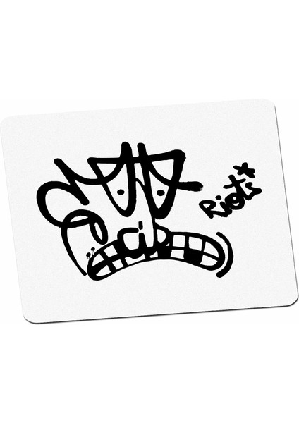 Riot Karmaşık Surat Mouse Pad