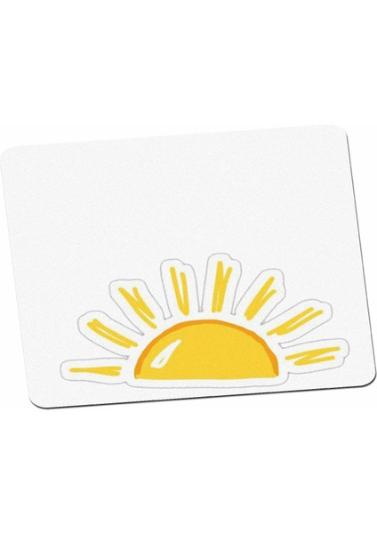 Sun Minimal Tasarım Mouse Pad