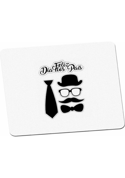 Feliz Dia Hos Paiz Rozet Mouse Pad