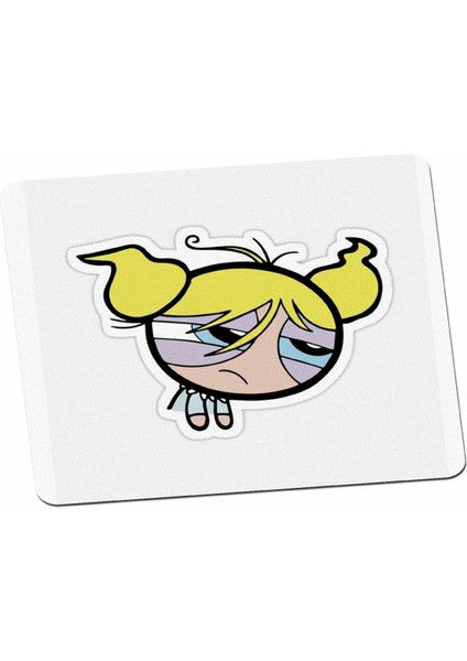 Powerpuff Girl Bubbles Mouse Pad