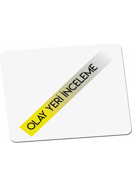 Olay Yeri Inceleme Tasarımlı Mouse Pad