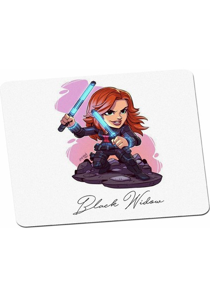 Black Widow Mouse Pad