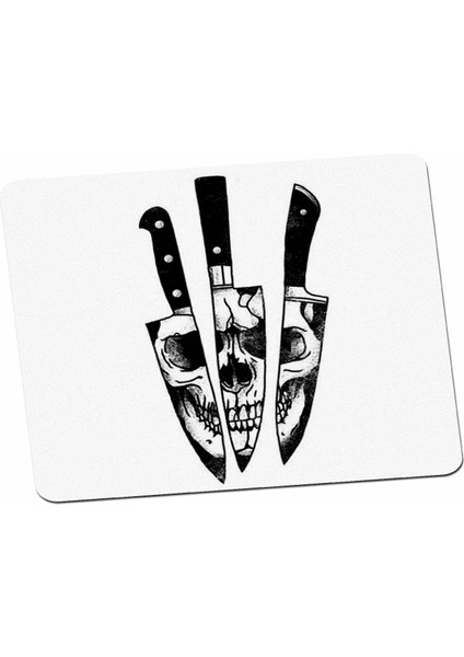 Kuru Kafa Bıçak Mouse Pad