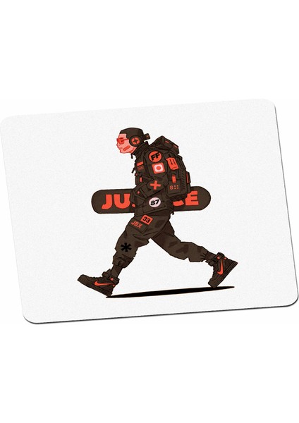 Snowboard Judge Mouse Pad