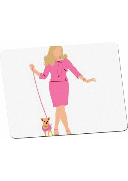 Pink Girl Mouse Pad