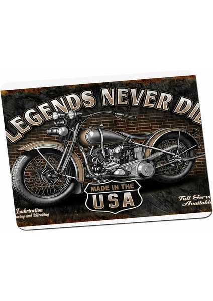 Legends Never Dıe Mouse Pad