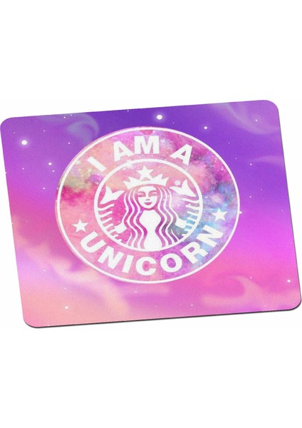 Panorama Ajans I Am A Unicorn Pink Mouse Pad