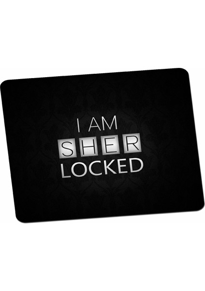 Sherlock Holmes Sher Locked Dedektif Mouse Pad