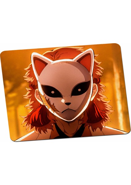 Demon Slayer Kimetsu No Yaiba Anime Tasarım Mouse Pad