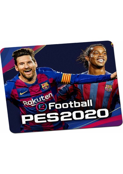 PES2020 Ps4 Playstation Messi Ronaldinho Barcelona Futbol Severler Mouse Pad