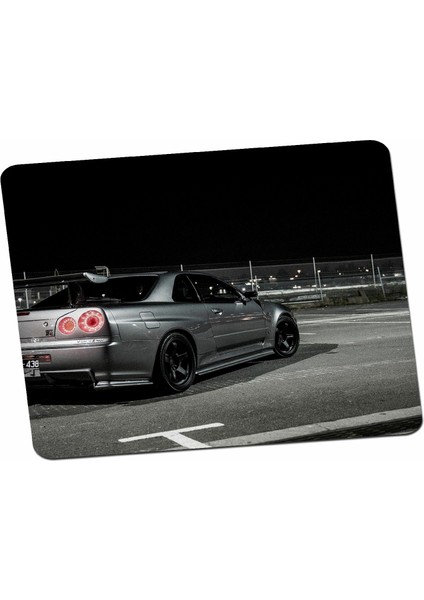 Panorama Ajans Nissan Gtr R34 Siyah Mouse Pad