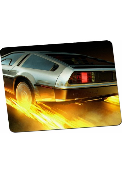 Delorean Dmc Zaman Arabası Mouse Pad