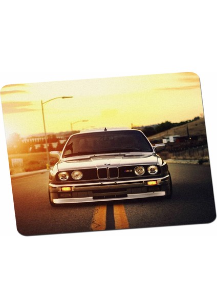 Panorama Ajans Bmw E30 Günbatımı Gri Mouse Pad