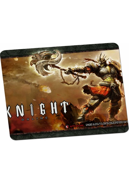 Knight Online Ntt Mmorpg Savaşçı Oyunculara Özel Mouse Pad
