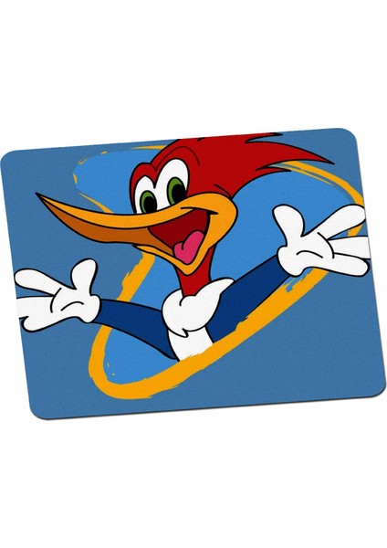 Woody Woodpecker Ağaçkakan Çizgi Film Nostalji Mouse Pad