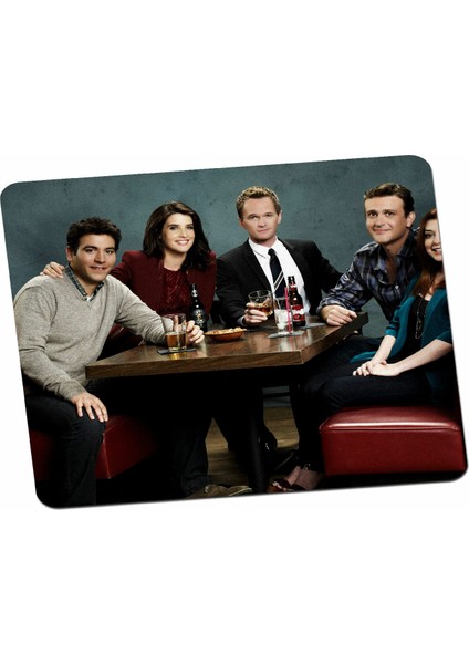 Hmym How I Met Your Mother Ted Barney Lilly Robin Marshall Mouse Pad