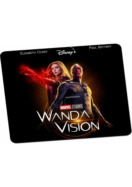 Wanda Vision Marvel Film Mouse Pad