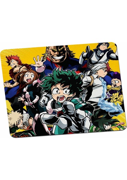 My Hero Academia Karakterler Çizgi Film Anime Mouse Pad