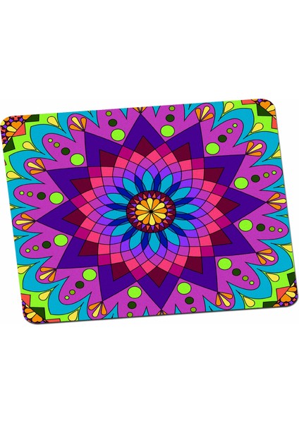 Mandala Meditasyon Huzur Metafizik Astroloji Mouse Pad