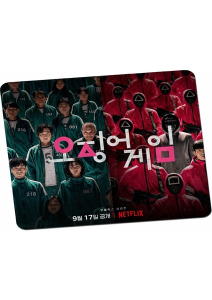 Squid Game Netflix Mouse Pad