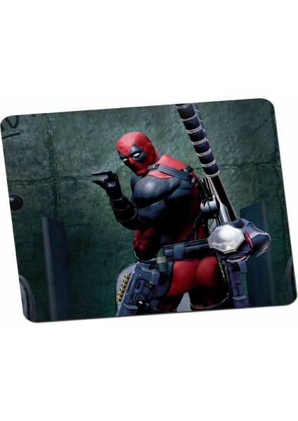Deadpool Komik Tuvalet Molası Marvel Mouse Pad