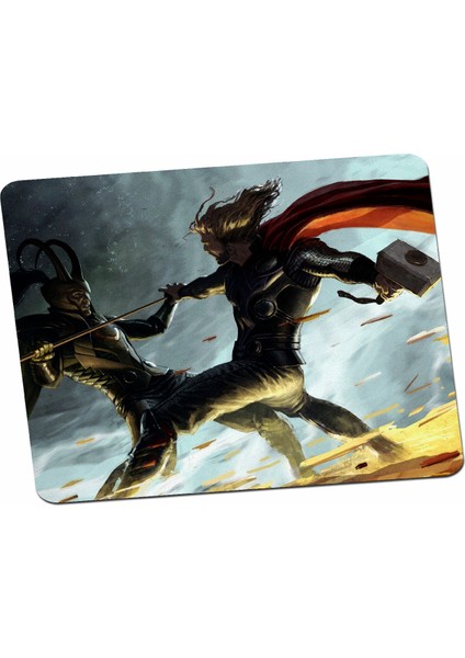 Loki Thor Marvel Dizi Mouse Pad