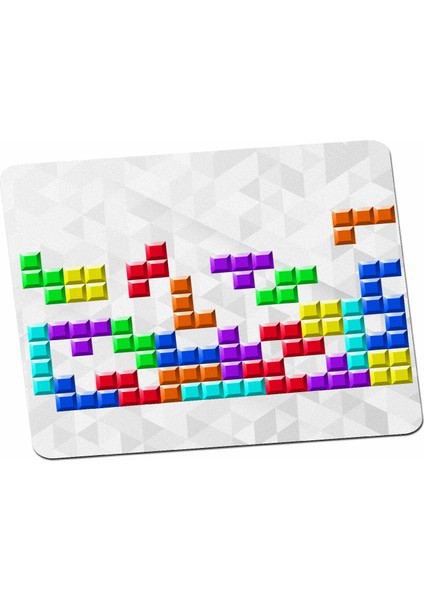 Tetris Nostalji Oyunlar Blok Mouse Pad