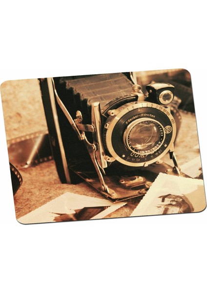 Retro Fotoğraf Makinesi Nostalji Vintage Mouse Pad