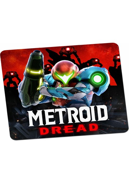 Metroid Dread Oyun Gamer Mouse Pad