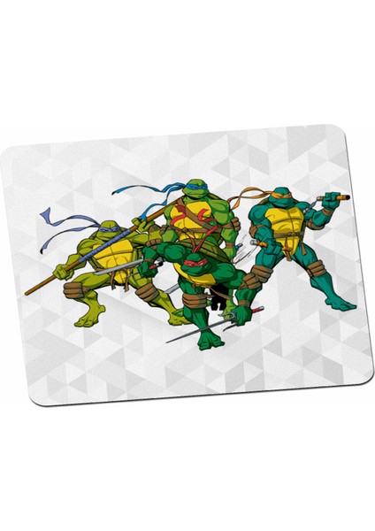 Ninja Kaplumbağa Ninja Turtles Çizgi Film Pizza Mouse Pad