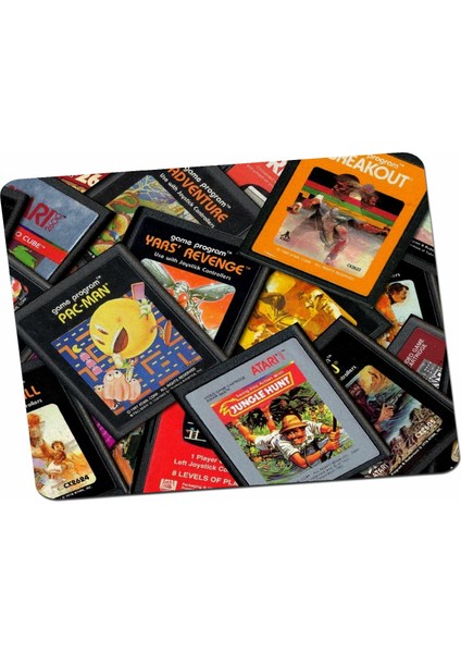 Atari Retro Kaset Oyunlar Mouse Pad