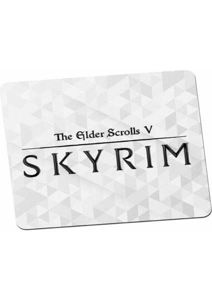 Skyrim Oyun Logo Gamer Mouse Pad
