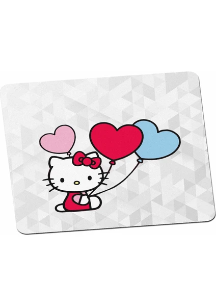 Panorama Ajans Hello Kitty Uçan Balon Tatlı Mouse Pad