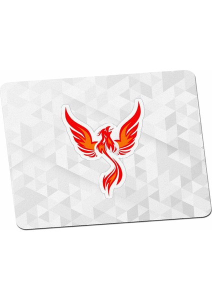 Dragon Ejderha Logosu Sticker Mouse Pad 2