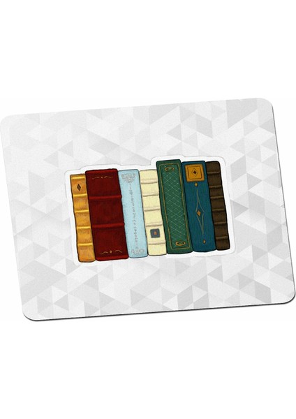 Mini Kitaplık Sticker Mouse Pad