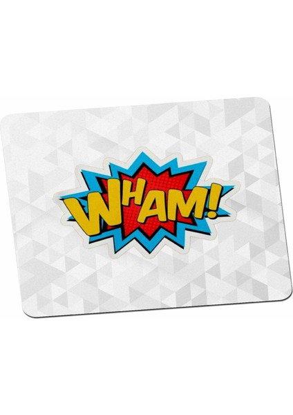 Wham! Uk Müzik Grubu Sticker Tasarım Mouse Pad