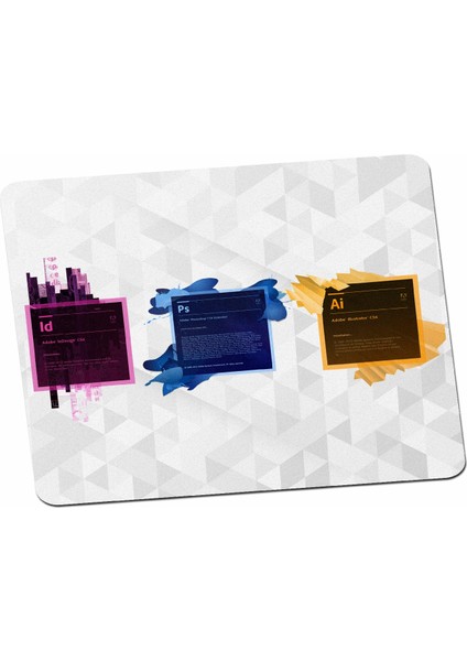 Adobe Kullanıcılarına Ps Ai Logo Tasarım Mouse Pad