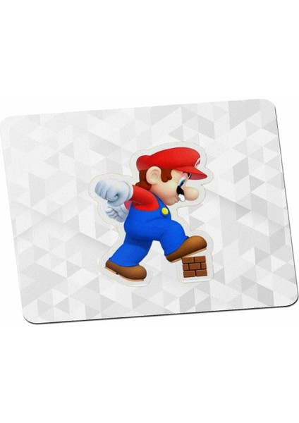 Super Mario Nintendo Sticker Mouse Pad