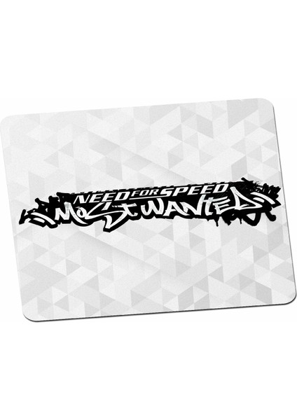 Yarış Oyunu Severlere Sokak Yazısı Most Wanted Mouse Pad