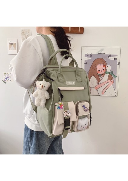 Kadınlar Için Mor Tiki Sırt Çantası, Su Geçirmez Sırt Çantası Şeker Renkler Genç Seyahat Çanta Için Güzel Kadın Okul 2021 (Yurt Dışından) fırsatları