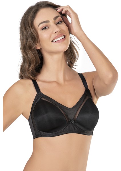 B Kap Telsiz Soft Kap Sütyen Siyah | 9125-B modelleri