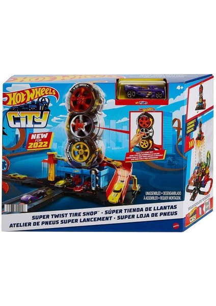 HDP02 Hot Wheels Tekerlek Kulesi Pisti