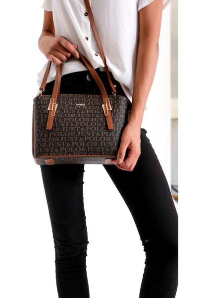 Kahve Taba El Omuz Çantası fırsatları