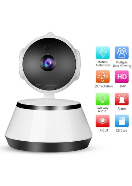 Hd 1080P Mini Ip Kamera Wifi Kablosuz Güvenlik Gözetleme Kamerası Gece Görüşü (Yurt Dışından)