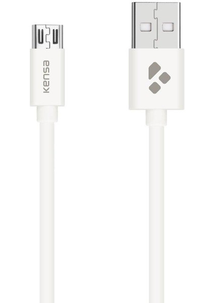 Sm-32 2.4A 3 Metre Micro USB Data Şarj Kablo