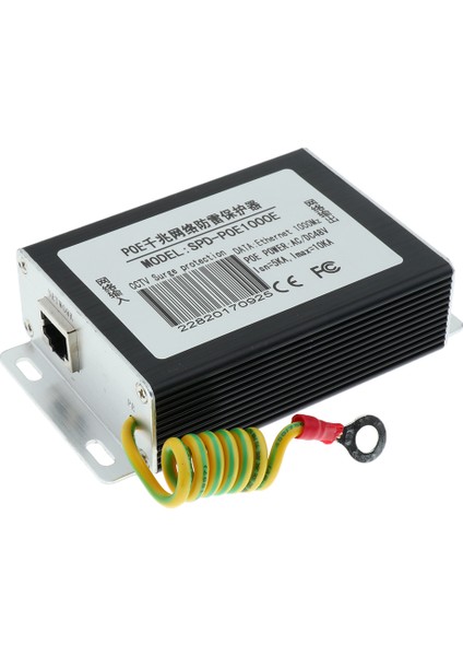 1000 Mz Poe Modem Gök Gürültüsü ve Yıldırım Koruması Için Ethernet Dalgalanma Koruyucusu (Yurt Dışından)