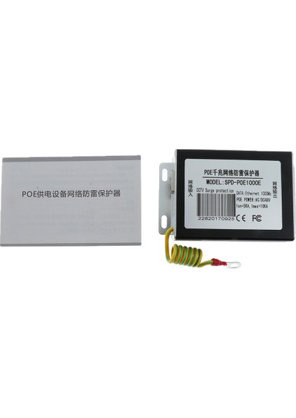 1000 Mz Poe Modem Gök Gürültüsü ve Yıldırım Koruması Için Ethernet Dalgalanma Koruyucusu (Yurt Dışından)