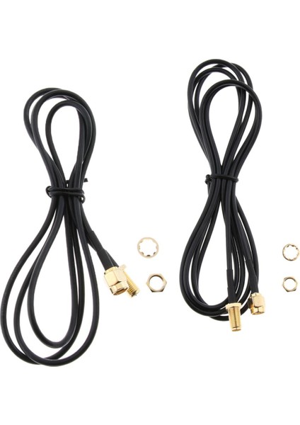 1 M & 1.5m Anten Bağlayıcı Rp-Sma Kablosu Wlan Wıfı Kablosuz Yönlendirici Için (Yurt Dışından)